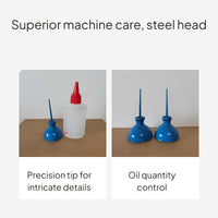 Sewing Machine Oil Can Set with Iron Spout