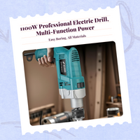 Variable speed high-power drill