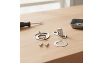 20 Pieces Canvas Fastener with Screws Twist Locks Fasteners with Mounting Screws Canvas Fastener for Sailboat