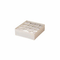 3 Pieces Underwear Compartment Box Set cleanable Drawer Organizer Foldable