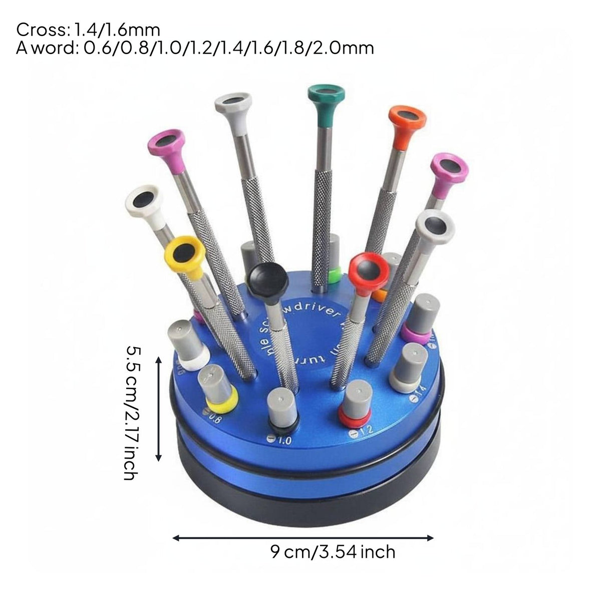 Watch Repair Tool Kit Portable Eyeglass Screwdriver Set Precision Screwdriver Set for Jewelers