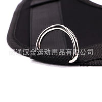 腹肌背带拉手带绑腿带套头带健身房配套用尼龙拉力配件