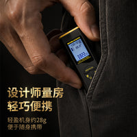 Mini Laser Distance Meter Handheld Infrared Measuring Ruler for Home Renovation High Precision