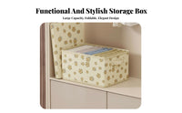 foldable Framed Box Large Capacity Stackable Frame container Foldable for Under Bed