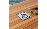 Boat Deck Hatch Handle Rustproof Recessed Boat Hatch Pull Mirror Polished