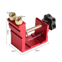 15 Degree Angle Guide Adjustable Clamp Oblique Hole for Carpenters