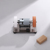 Small Bench Grinder Rust Removal Power Tool Compact Size