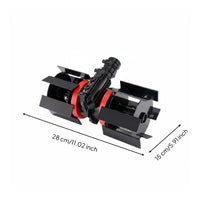Garden Tiller Attachment Multi-Function Weeding Wheel Wide Compatibility
