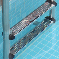 Thickened Pool Ladder Step Universal Pool Ladder Step Replacement Polished Hardware Easy to Install for Maintenance Professionals