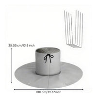 Tree Base Frost Cover Freeze-Resistant Tree Base Freeze Protector Weatherproof Plant Frost Blanket for Gardeners