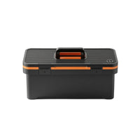 Tool Box with Tray Compartmented Toolbox with Tray Ergonomic for Mechanics