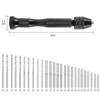 Mailuikang Tools 102-Piece Hand Drill Set with Twist Drills and Accessories for Home Use