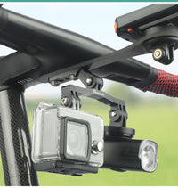 公路车一体把扩展架弯把自行车灯下挂 相机架适用GoPro型相机接口