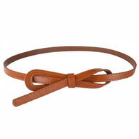 Tie Knot Belt Design Waist Tie Belt Shape Defining Fashion Accessory for Women