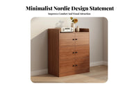 1 Piece Storage Cabinet Freestanding Cupboard Organizer Storage Cabinet with Doors High Capacity Wooden Furniture Suitable for Bedroom Living Room Hallway