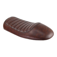 Vintage Motorcycle Seat Cover with Flat Stripe Design