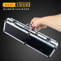 36×10×5.8CMCM迷你手提铝箱工业风铝合金零件收纳箱展示箱