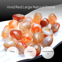 Natural Chalcedony Decorative Stones, Mixed Colors, Polished