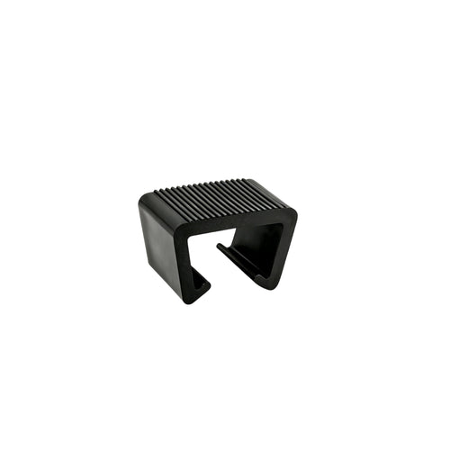 10 Pieces Rattan Furniture Clip Ribbed Surface Household Hardware