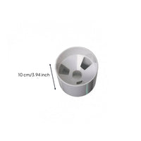 Perforated Base Golf Hole Cup Cylindrical Golf Green Insert White Putting Putting Target Cup Cover Plastic