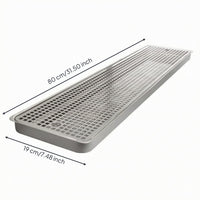 Beer Spill Tray Lipped Rim Hospitality Equipment Sleek