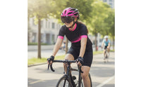 Shock-Absorbing Bike Helmet with Visor Ventilated Bike Helmet with Sun Visor Adjustable Lightweight for Cyclists, Commuters