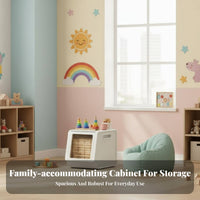 Multi-container Toy Shelf Removable containers Multi-container Organizer robust Frame for Parents