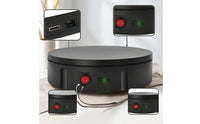 Tabletop Motorized Rotating Display Stand Slim Rotating Display Stand Compact Photography Turntable 360° for Photographers, Online Sellers, Livestreamers, Livestreaming