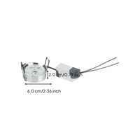 Crystal ceiling light, 3-color dimming