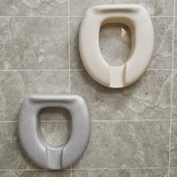Raised Toilet Seat Cushion Expanded Polypropylene Material Toilet Seat Riser Cushion Waterproof Washroom Aid for Elderly Women