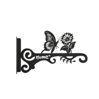 Plant Hook Decorative Hanging Basket Bracket Heavy-Duty for Balcony, Homeowners