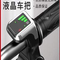 Electric Bike LCD Display Throttle Grip 36V 48V 60V