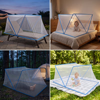 Portable Full-Coverage Mosquito Net for Home and Outdoor Camping