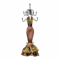 Decorative Mannequin Jewelry Display Rack Easy to Organize Mannequin Jewelry Stand Sturdy Boutique Necklace Holder Gift Idea for Shop Window, Dressing Table, Bedroom