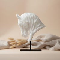 Horse Head Statue Retro Aesthetic Horse Head Bust Realistic Details