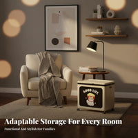 Foldable Wheeled container Foldable Household Storage Dustresistant for Closet, Parents