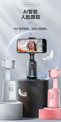 TokQi Smart AI Face Recognition 360° Phone Gimbal for Live Streaming and Selfies