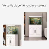 Glass Fish Habitat Set with Filtration and Lighting