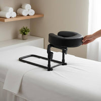 Portable Massage Face Pillow Foldable Adjustable Prone Headrest Ergonomic Design Accessory for Home