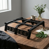 Truck Cargo Rack Structure Bolt-Fastened Pickup Bed Cargo Rack Flat Top Raised Structure