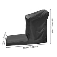 Treadmills Cover Protection Running Equipment Cover Heavy Duty for Home Gym Owners, Indoor Storage