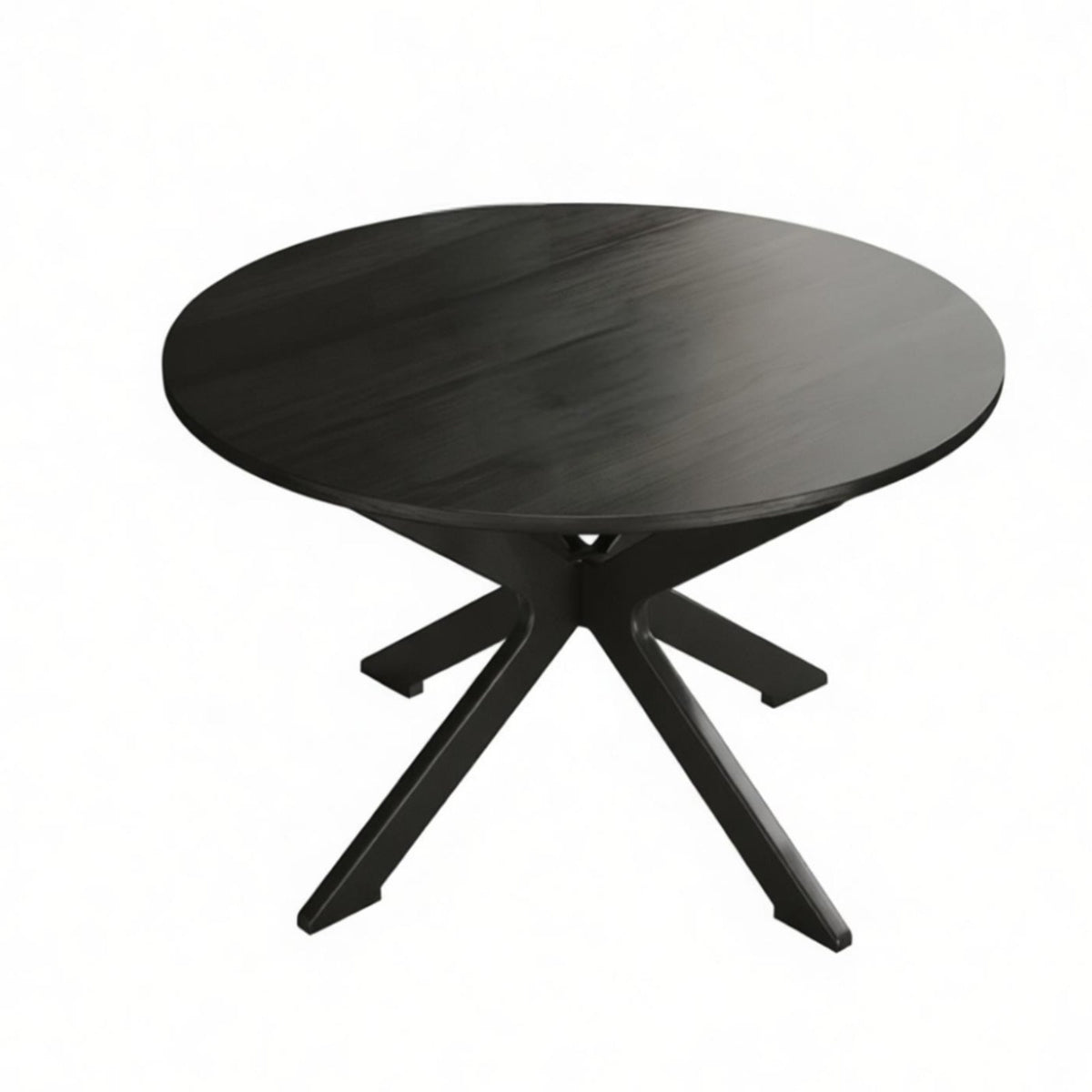 Space-Saving Round Drop-Panel Table Foldable Design Home Furniture Extendable Household Furnishing Multi-Functional for Apartment Dwellers, Small Families, Couples, Dining Room, Kitchen, Breakfast Nook
