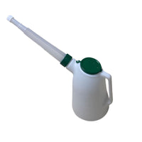 绿盖刻度机油壶塑料机油壶加油壶注油器车船用注油壶4S店机油壶