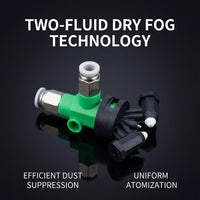 Stainless Steel Misting Nozzle, Industrial Humidifier Misting Nozzle, Agricultural Mist Spray Nozzle - Image 3