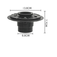 Flange Drain Base Leakproof Bathroom Hardware Easy Installation