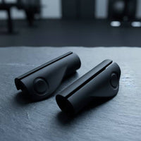 2 Pieces Barbell Grip Attachment Ergonomic Bar Grip Attachment Contoured Fitness Equipment