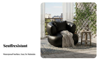 Modern Single Lounger Light Luxury Lounge Chair Retro Aesthetic architectural-inspired for Boutique Owners, Interior Designers