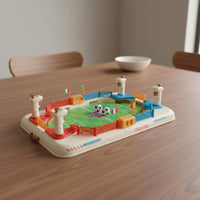 Parent-Child Interaction 2 Player Soccer Board Game Develops Reaction Skills Table Soccer Game Mini Foosball Table for Children, Boys, Girls, Parties