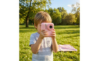 Mini Instant Print Camera Rechargeable Instant Print Toy Camera Portable Digital for Children, Boys and Girls, Toddlers, Everyday Play, Travel, Parties