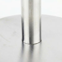 Table Metal Freestanding Dispensing Paper Towel Holder for Kitchen and Dining Room, Stainless Steel Roll for Families